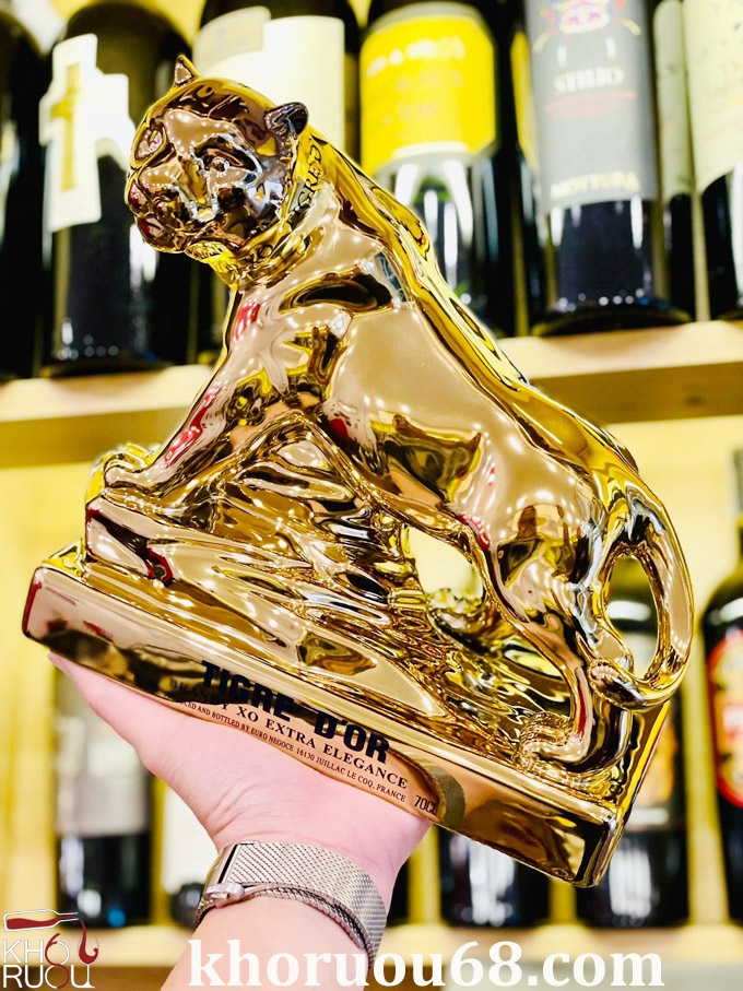 Rượu Linh Vật Hổ Cognac Tigre D'or 2022 Rượu Linh Vật Hổ Cognac Tigre D'or 2022