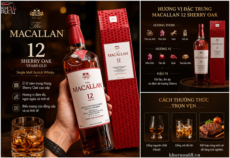ruou-macallan-12-sherry-oak-collection Rượu Macallan 12 Sherry Oak