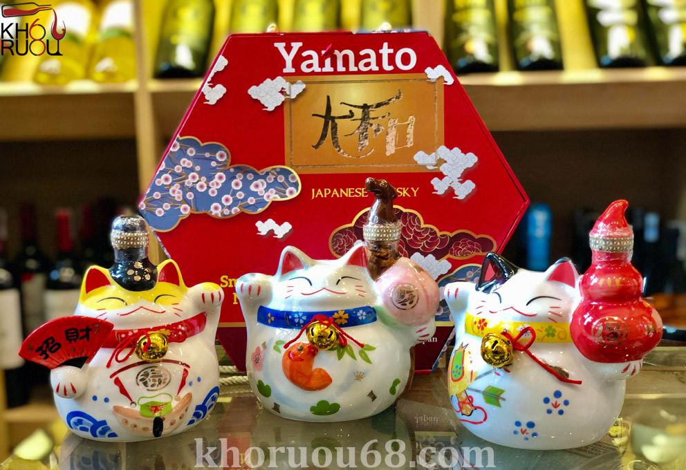 Rượu Mèo Thần Tài YAMATO ruou-meo-than-tai-yamato