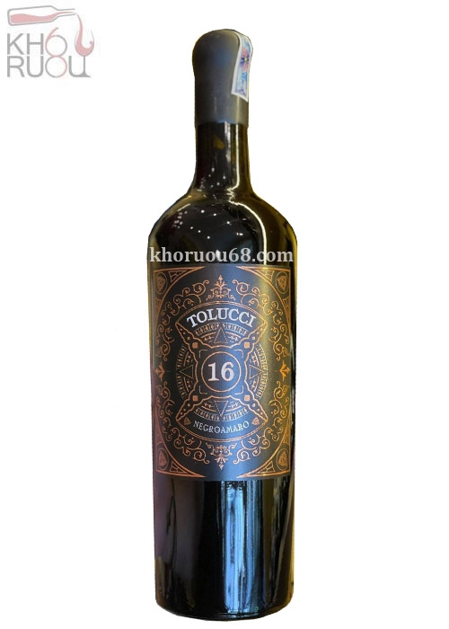 Rượu Vang Tolucci 16 Niên Vụ 2019 Chất Lượng Cao
