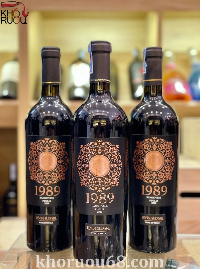 Rượu Vang Ý 1989 Puglia