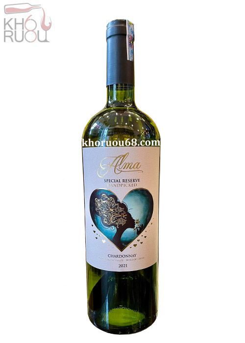 Rượu vang Chile trắng Alma Special Reserve hảo hạng