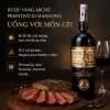 Rượu Vang Arche Primitivo Di Manduria kết hợp với món ăn