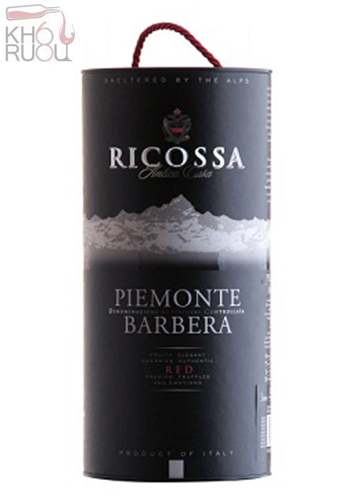 Rượu vang bịch Ricossa 3 lít giá tốt tại Hà Nội