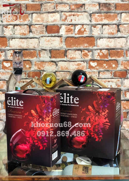 ruou-vang-bich-elite Rượu Vang Bịch ChiLe Elite 5L