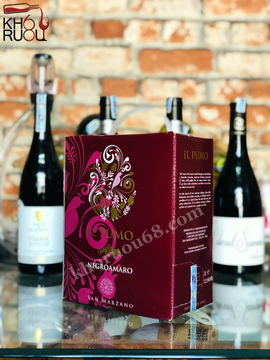Rượu Vang Bịch IL Pumo Negroamaro