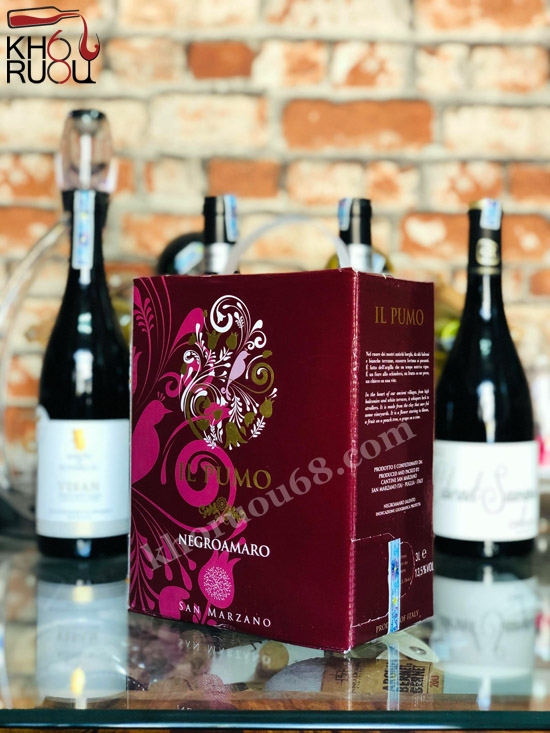 Rượu Vang Bịch IL Pumo Negroamaro