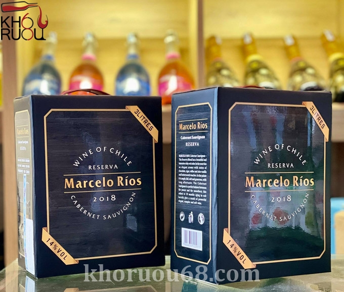 ruou-vang-bich-marcelo-rios Rượu Vang Bịch 3 lít Chile Marcelo Rios 14% vol
