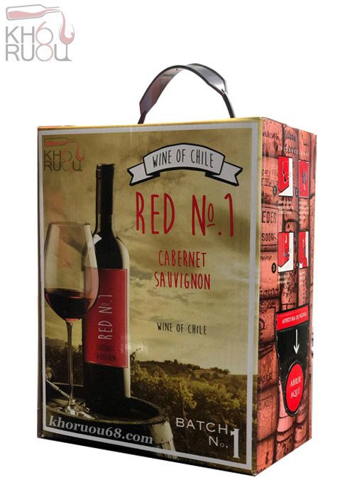 ruou-vang-bich-red-no1 Rượu Vang Bịch ChiLe Red No1