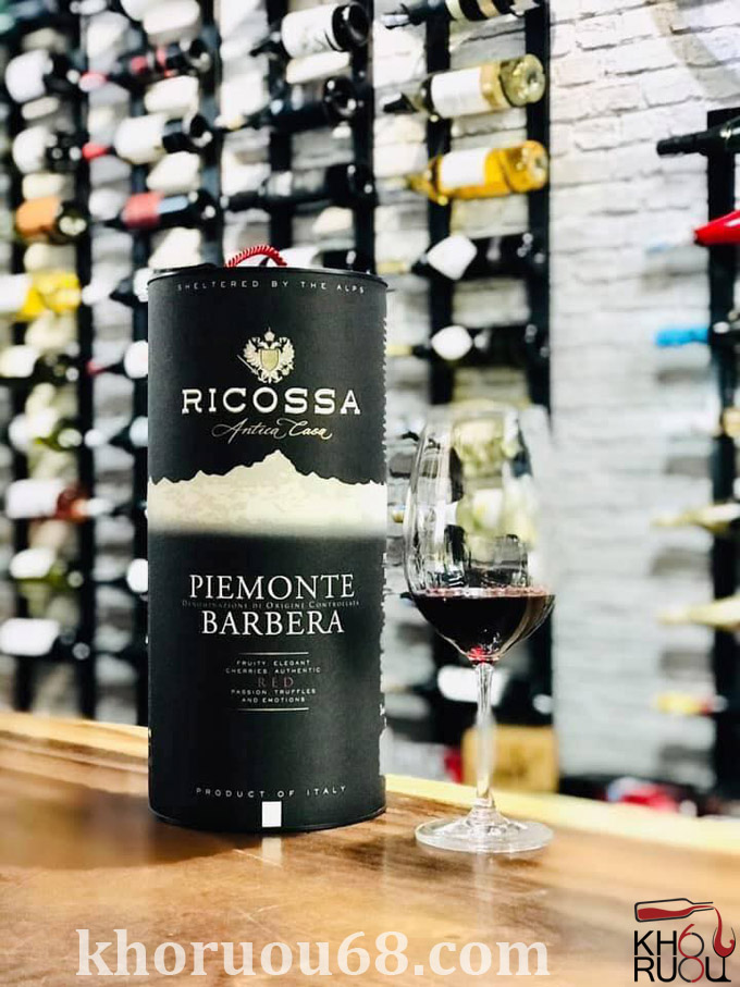Rượu vang ý bịch Ricossa 3 lít giá tốt tại Hà Nội