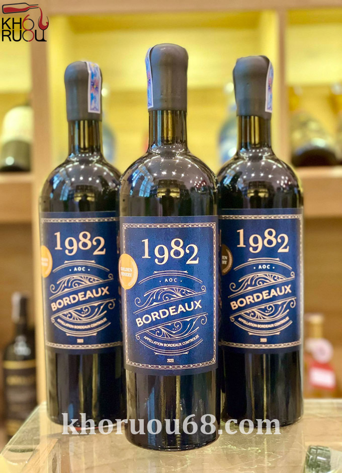 ruou vang bordeaux phap 1982 aoc 1