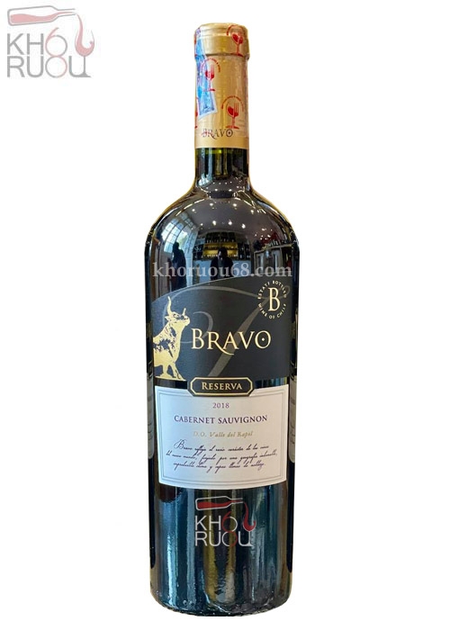 Rượu Vang Chile Bravo Reserva 14 Độ