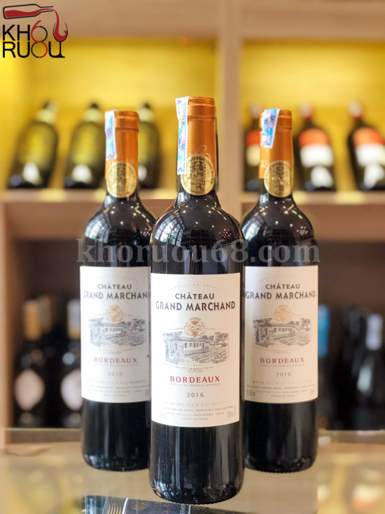 Rượu Vang Pháp Château Grand Marchand
