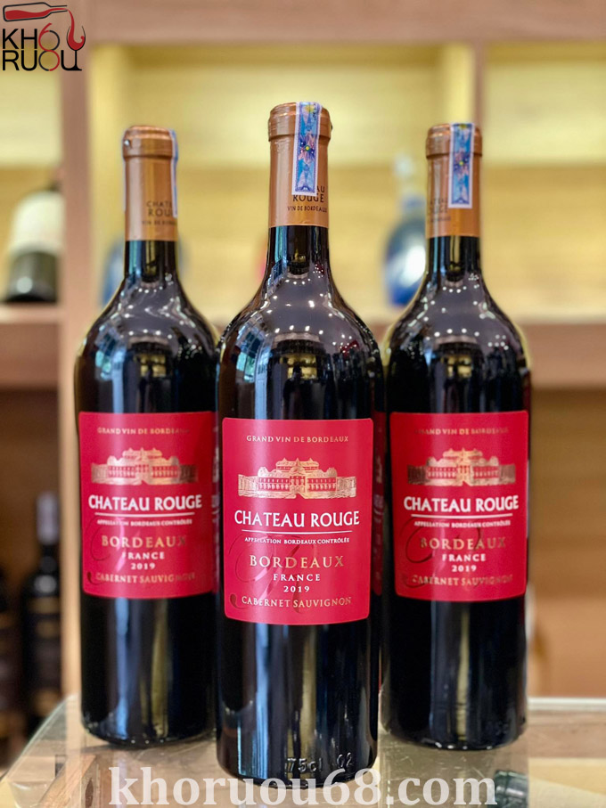 Rượu Vang Pháp Chateau Rouge Cabernet Sauvignon