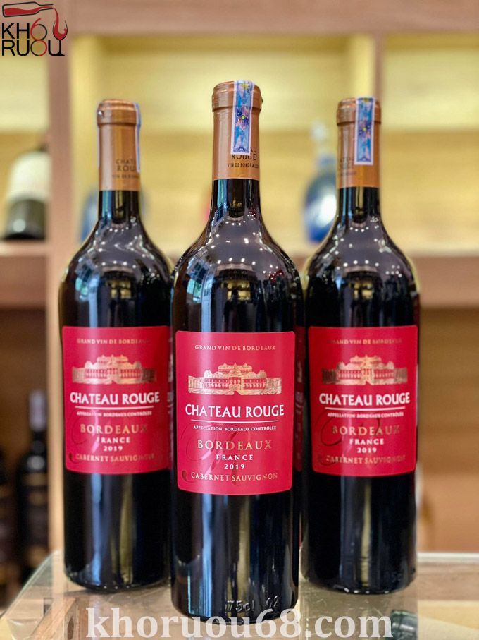 Rượu Vang Pháp Chateau Rouge Cabernet Sauvignon