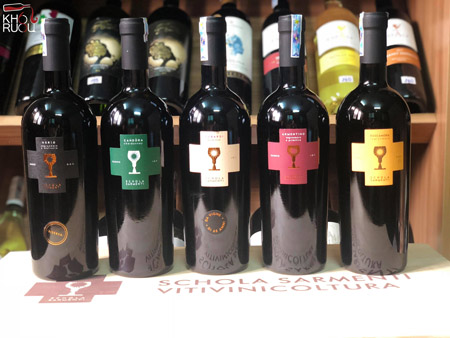Rượu Vang Ý đỏ Nerio Schola Sarmenti Nardo Reserva Rosso nhập khẩu Rượu Vang Ý đỏ Nerio Schola Sarmenti Nardo Reserva Rosso nhập khẩu