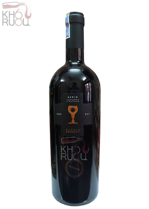 ruou-vang-chen-thanh-nerio Vang Ý Nerio Schola Sarmenti Nardo Reserva Rosso