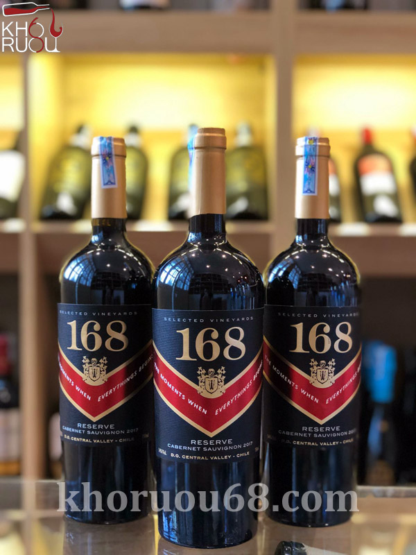 Rượu Vang ChiLe 168 Reserve ruou vang chile 168 reserva 1