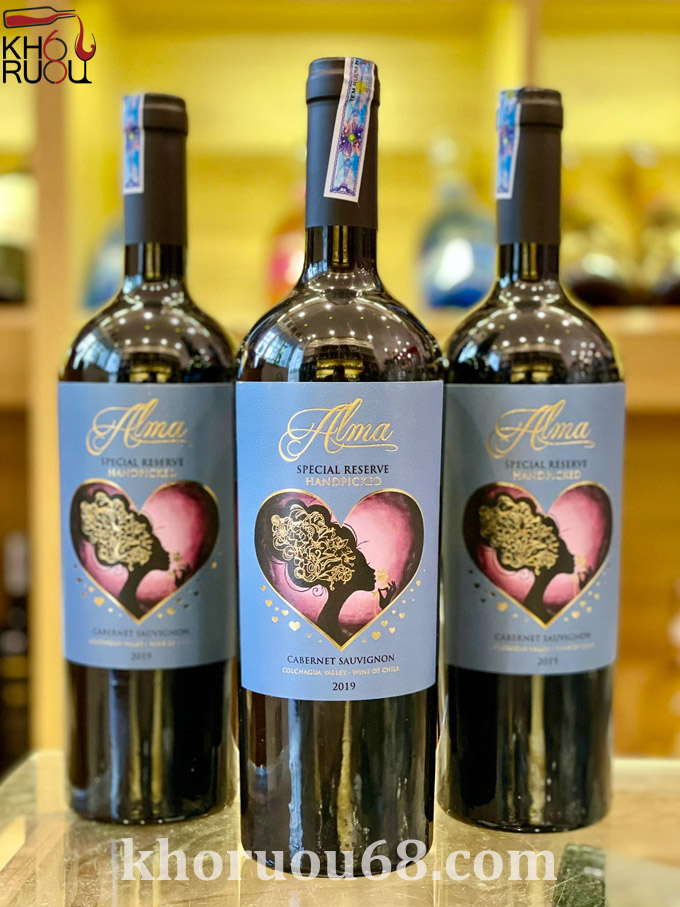 Rượu Vang Đỏ Chile Alma Special Reserve ruou vang chile alma reserve 1