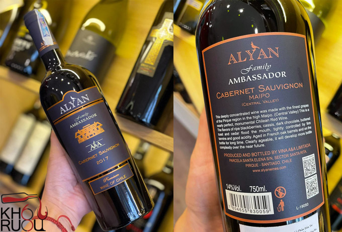 ruou vang chile alyan cabernet sauvignon 1