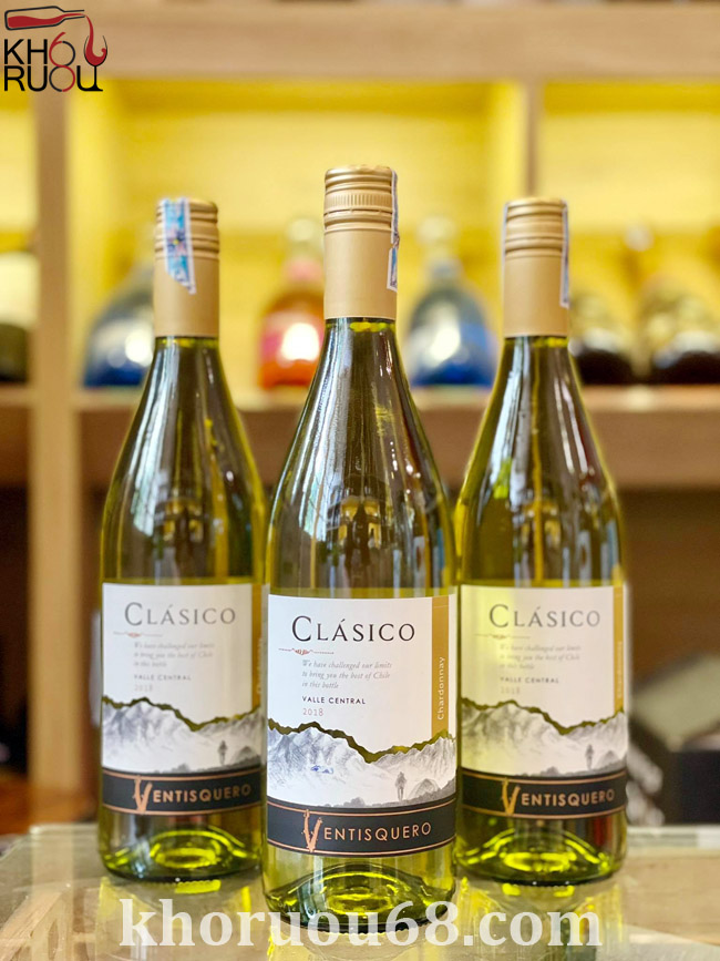 Rượu Vang Chile Trắng Clasico Chardonnay Ventisquero cao cấp Rượu Vang Chile Trắng Clasico Chardonnay Ventisquero