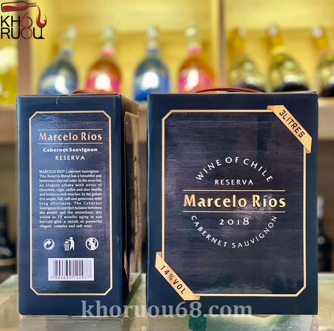 ruou-vang-chile-marcelo-rios Rượu Vang Bịch 3 lít Chile Marcelo Rios 14% vol