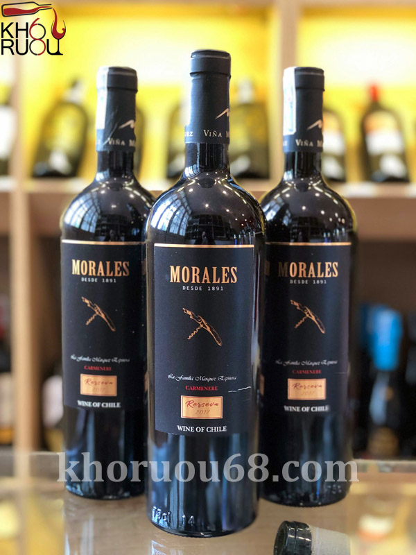 Rượu Vang Chile Morales Reserva giá rẻ