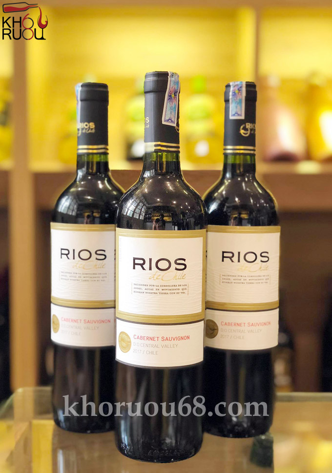 Rượu vang Chile Rios Cabernet Sauvignon nhập khẩu Rượu vang Chile Rios Cabernet Sauvignon