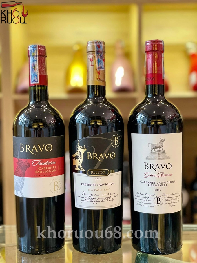 Rượu Vang Chile Bravo Tradicion Cabernet Sauvignon
