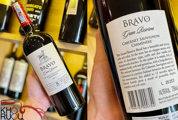 Rượu vang đỏ Bravo Gran Reserva