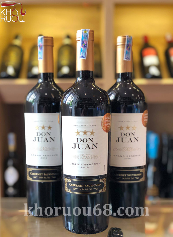 Rượu Vang ChiLe Don Juan Grand Reserve uy tín ruou vang do don juan grand reserve 1