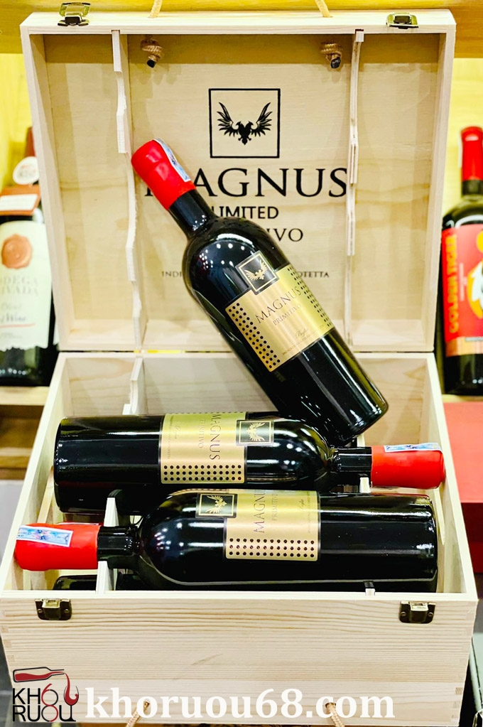 Rượu vang Ý Magnus Limited Edition Primitivo
