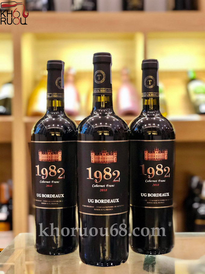 Rượu Vang Pháp 1982 UG Bordeaux