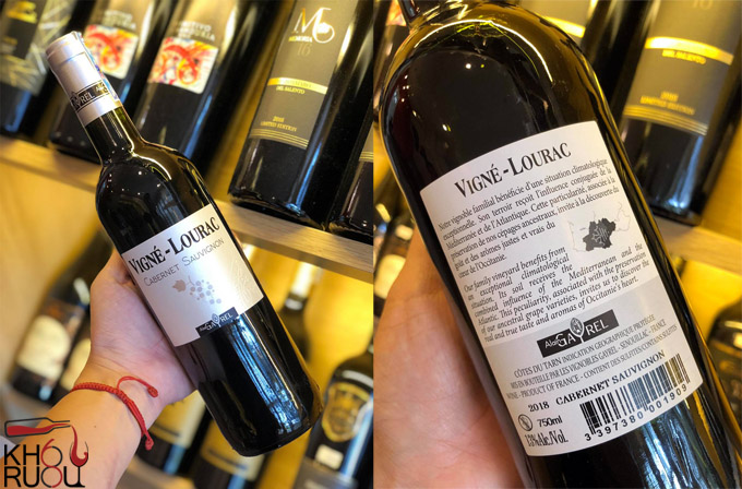 Rượu Vang Đỏ Pháp Vigne Lourac