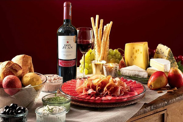 Rượu Vang Chile Don Juan Rượu Vang Don Juan và ẩm thực