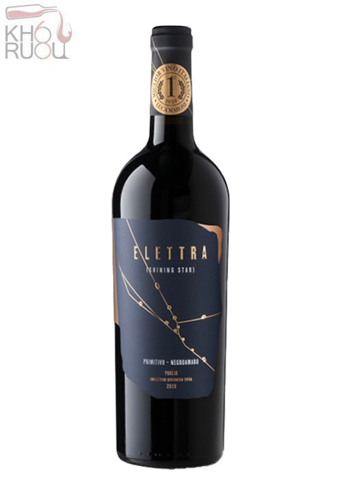 ruou-vang-elettra Rượu Vang Elettra Primitivo Negroamaro Puglia IGT