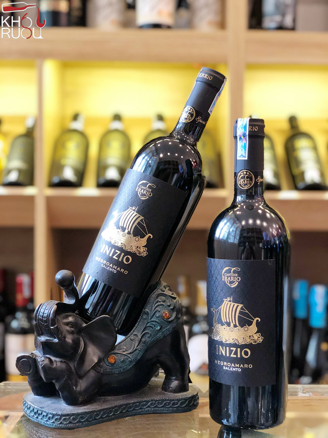 Rượu Vang Ý đỏ Inizio Negroamaro nhập khẩu