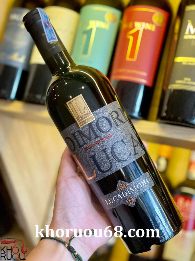 Rượu Vang ý đỏ LUCADIMORI Limited Edition nhập khẩu Rượu Vang ý đỏ LUCADIMORI Limited Edition nhập khẩu