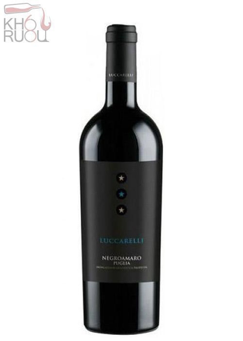 Rượu Vang Ý Luccarelli Negroamaro Puglia