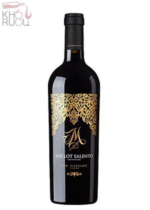 Rượu Vang M Merlot Salento Limited Edition nhập khẩu