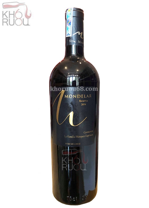 Rượu Vang ChiLe Mondelar Reserva cao cấp