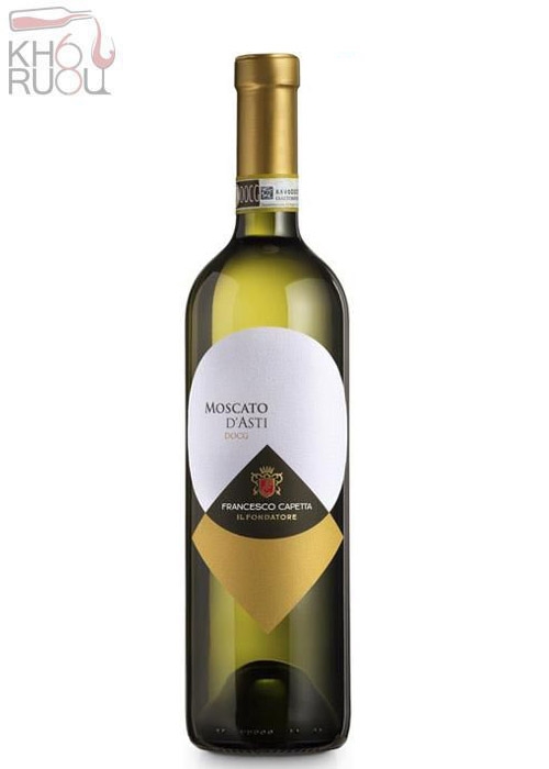 Rượu Vang Ý đỏ MOSCATO D'asti chính hãng