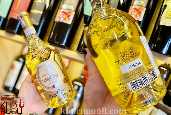 Rượu vang ý đỏ Moscato Provincia Di Pavia chính hãng
