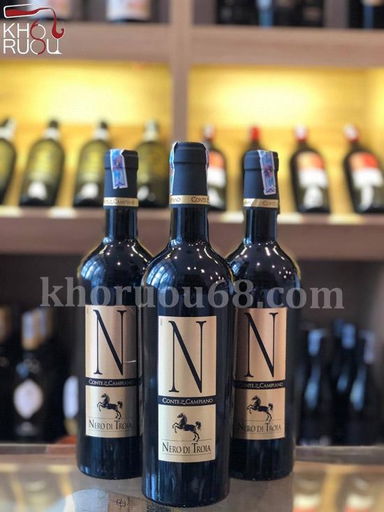 Rượu Vang Ý N NERO DI TROIA Giá Tốt