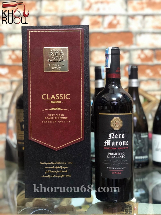 Rượu Vang Ý Nero Marone