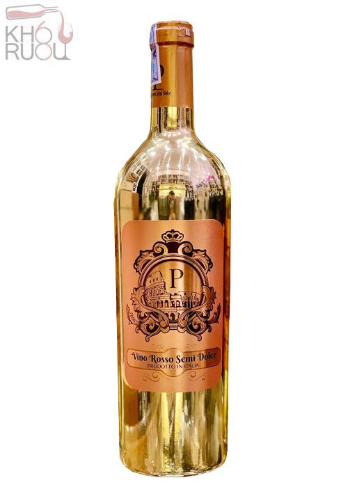 Rượu Vang Ngọt P Vino Rosso 10,5 vol độc đáo