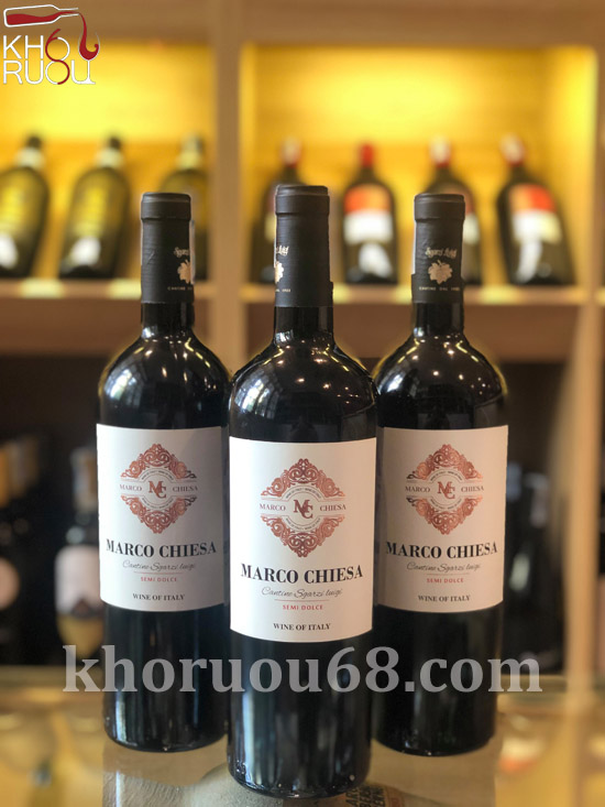 Rượu Vang ý Ngọt Marco Chiesa chính hãng