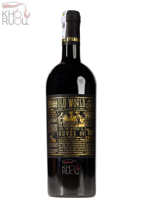 Rượu Vang Ý đỏ OLD WORLD CUVEE 99 chính hãng