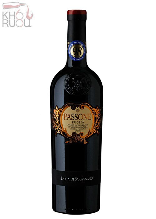 Rượu Vang Ý Passone Puglia 98 Điểm