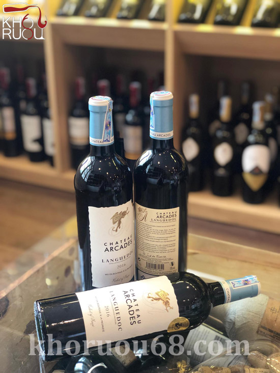 Rượu Vang Pháp Arcades Languedoc 2017 Rượu Vang Pháp Arcades Languedoc 2017